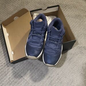 Authentic Air Jordan Low Retro 11 Blue Moon Sneakers